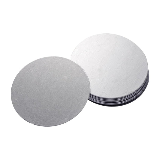 Hemobllo Juego De 10 Placas MetáLicas Adhesivas para Soporte MagnéTico De Celular En Auto, DiáMetro 4cm, Color Plata
