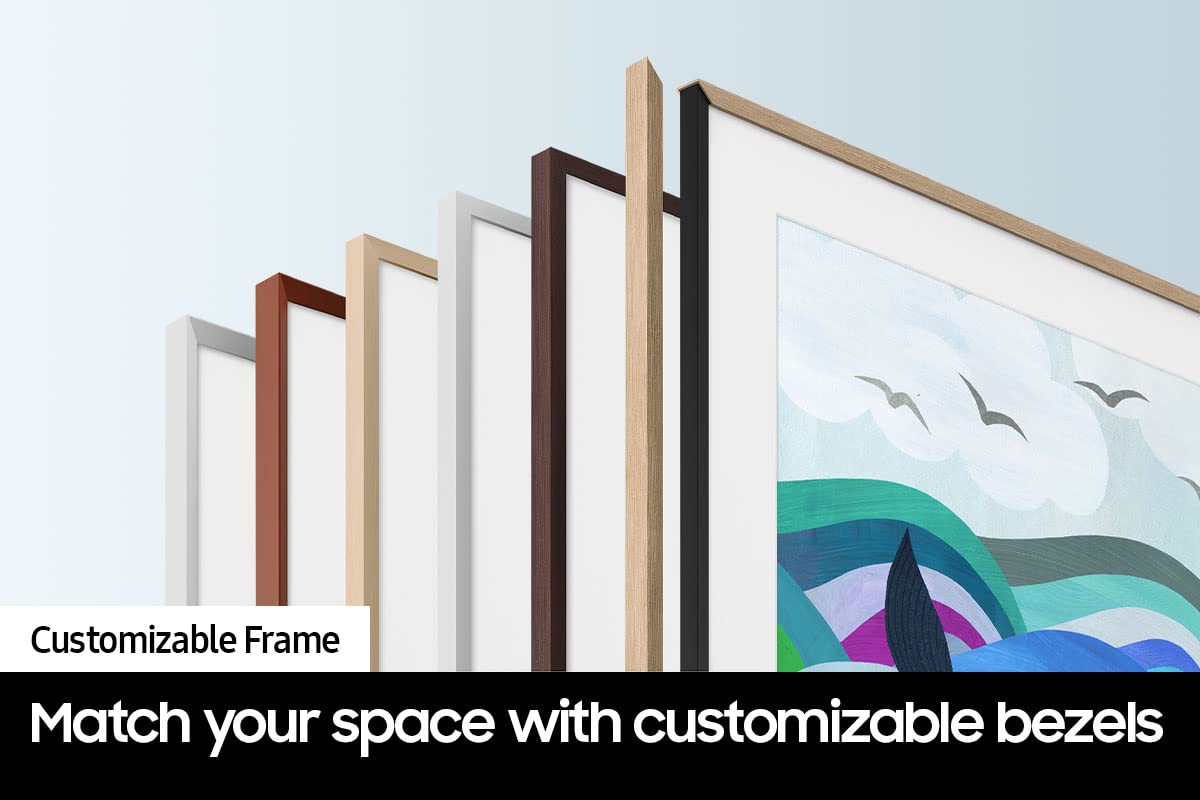 Televisor QLED Samsung 32 Pulgadas The Frame LS03C Series Quantum HDR Mate Antirreflejo con Alexa Incorporado
