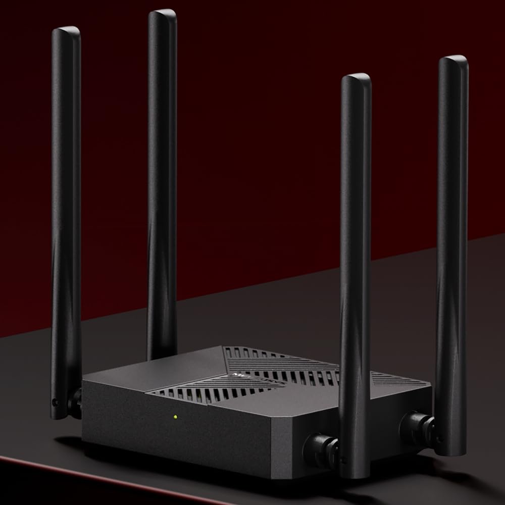 TP-Link Mercusys Router Wi-Fi 6, 802.11ax, AX1500, 3*Puertos Gigabit, 4*Antenas de Alta Ganancia, fácil configuración. MR62X