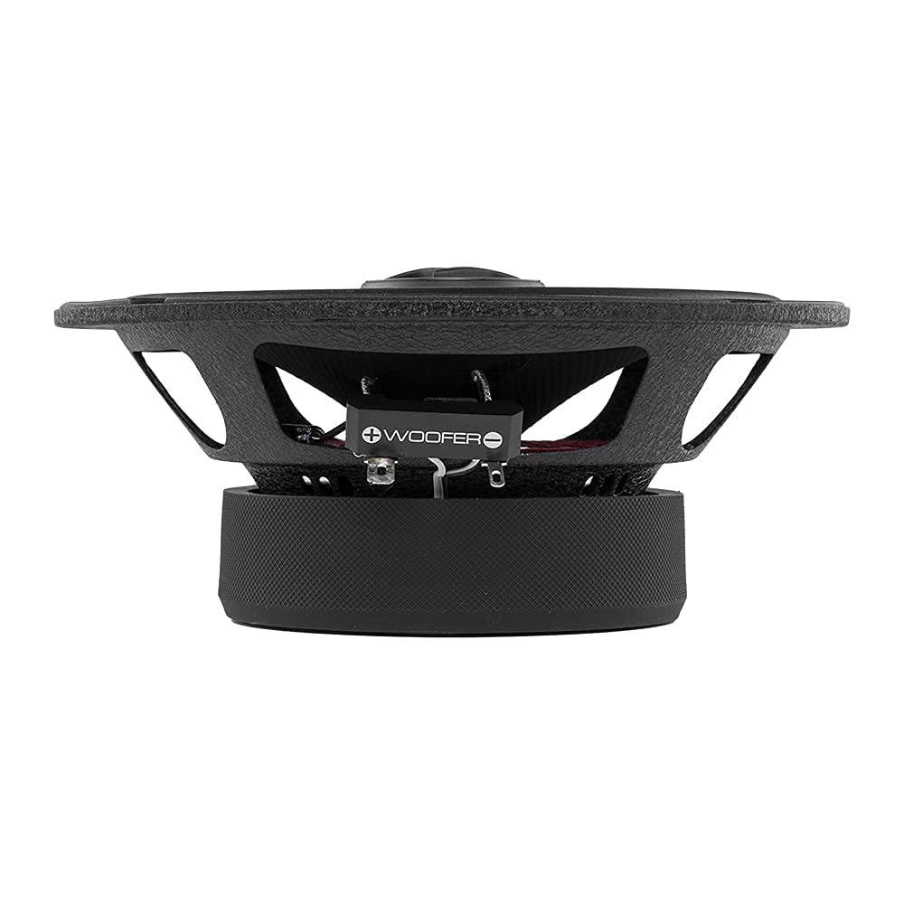 DS18 ZXI-654 - Altavoz coaxial de Audio para Coche (6,5 Pulgadas, con Tweeter de neodimio Integrado y Cono de Kevlar, 2 vías, 240 W, máx. 4 Ohm (2 Altavoces)