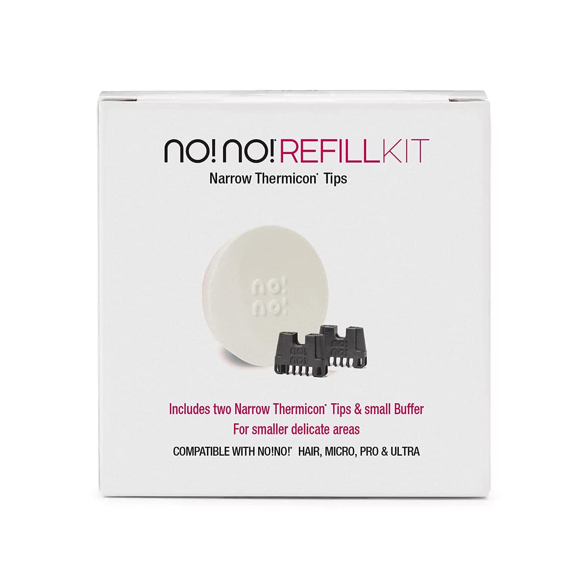 no!no! Thermicon Tip Refill Pack for Face, Underarm and Bikini