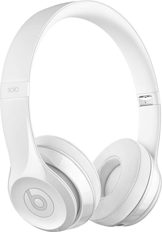 Beats Solo3 Auriculares inalámbricos en la Oreja Color Blanco Brillante, by Dr Dre (reacondicionado)