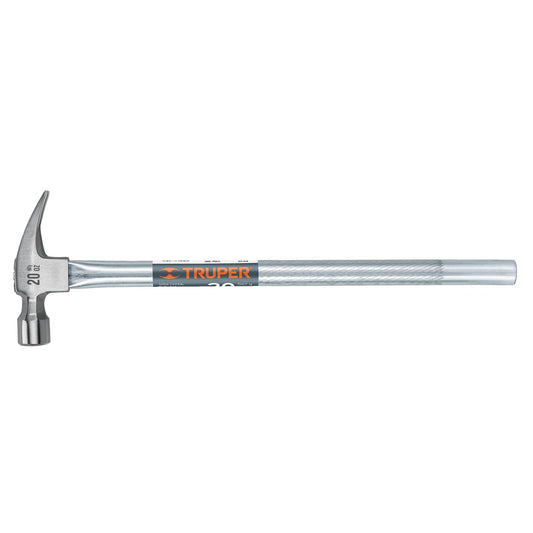 Martillo Uña Recta Truper MTR-20X Mango Tubular 20 oz