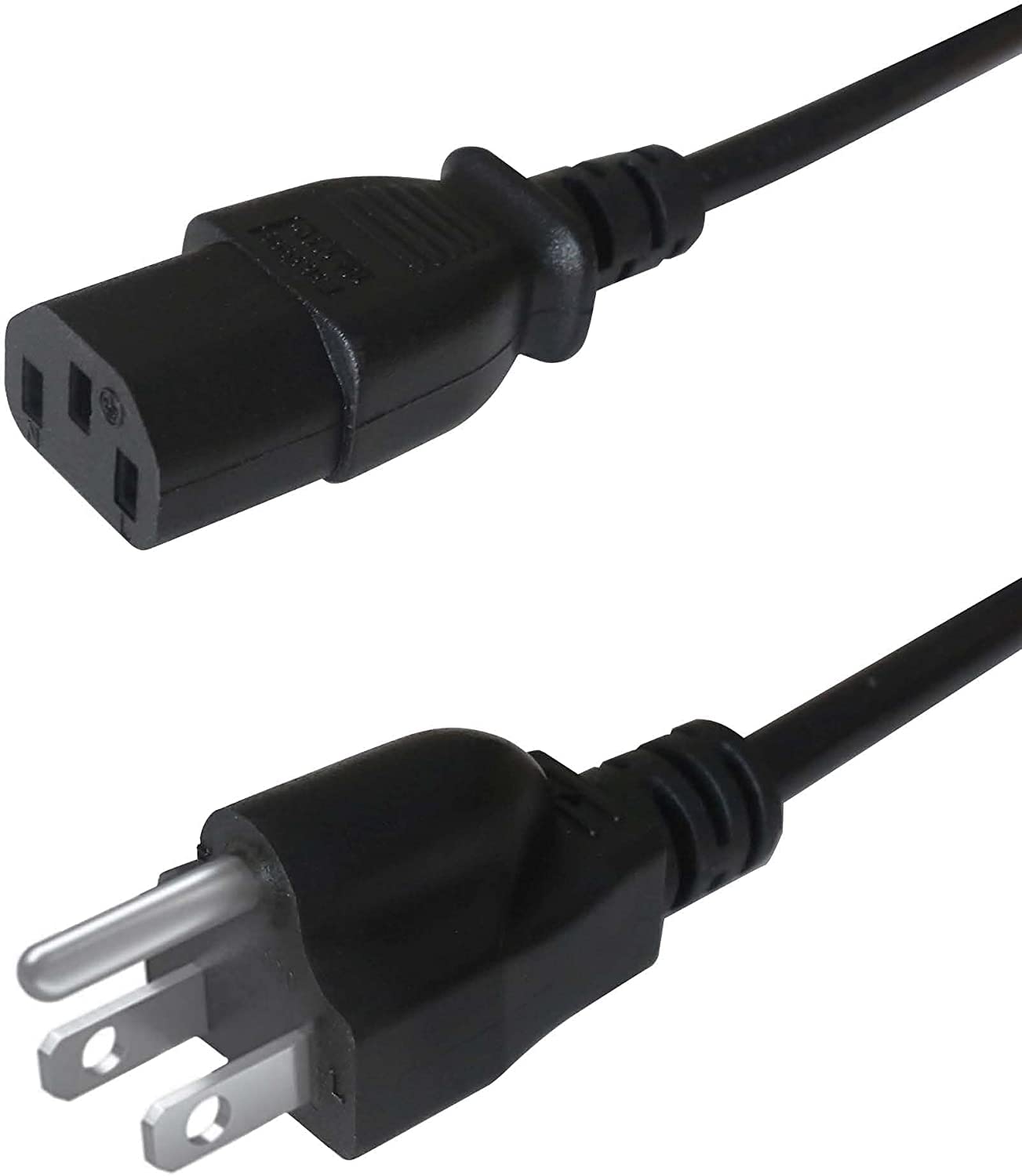 TIGERSECU Adaptador de Corriente para cámara de Seguridad con Divisor de Corriente de 9 vías, Fuente de alimentación de 12 V 5 A 100 V-240 V 2,1 x 5,5 mm