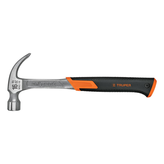 Martillo Truper Expert MXC-16 Neopreno uña curva 16 oz