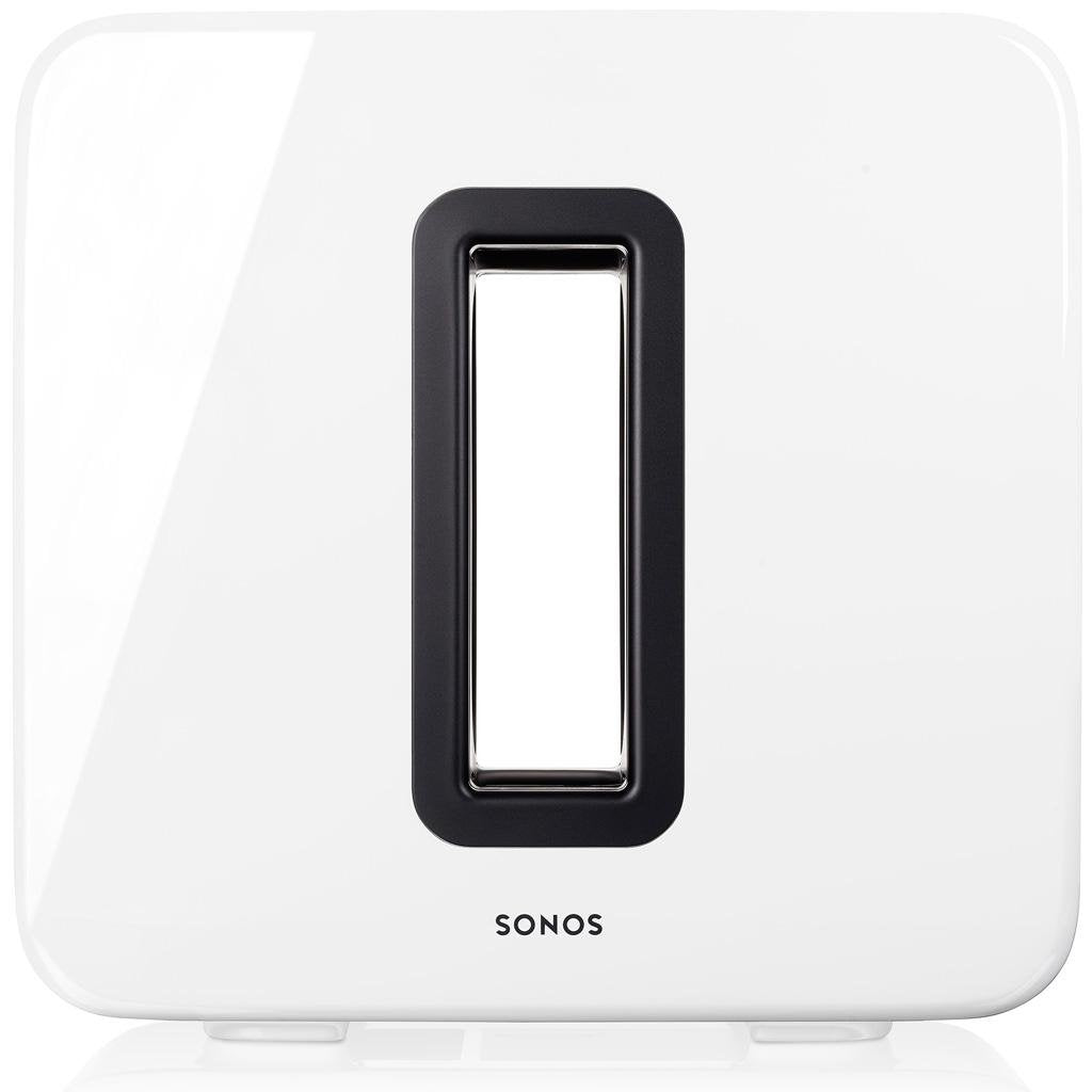 El Subwoofer inalámbrico para graves profundos (Color Blanco)