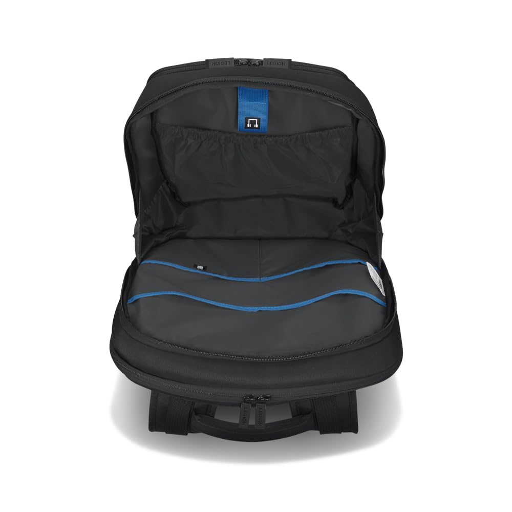 Lenovo Legion 17" Armored Mochila II, Gaming Laptop Bag, Doble Capa Protección, Dedicado Storage Pockets, GX40V10007, Negro