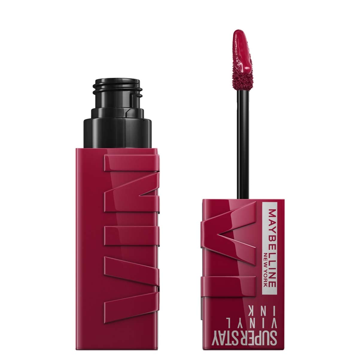 Labial líquido brillante Maybelline Super Stay Vinyl Ink Unrivaled + Labial Liquido Matte, Super Stay Matte Ink Spiced Edition Exhilarator, Ny Exhilarator