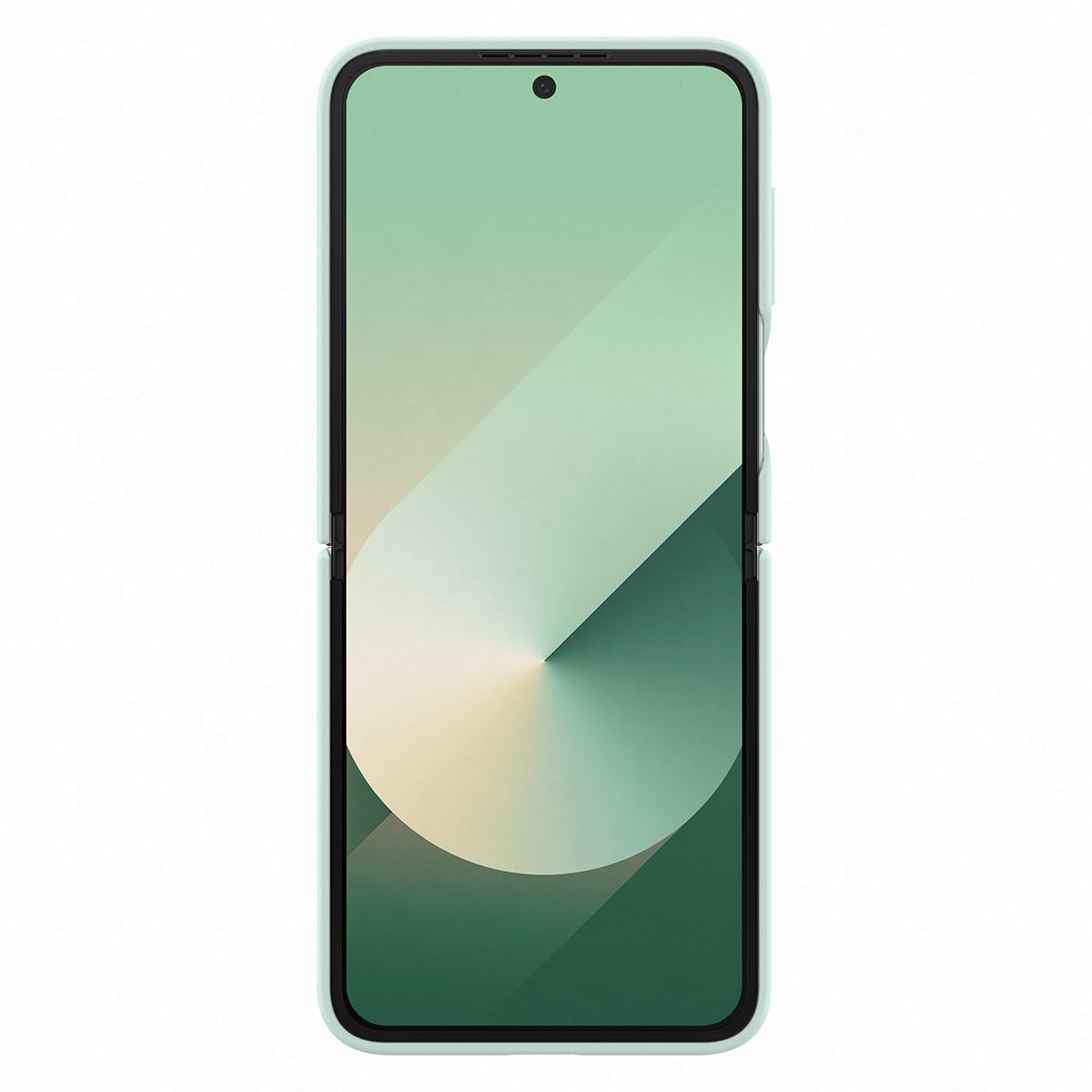SAMSUNG Galaxy Flip6 Silicone Case with Ring Color: Menta