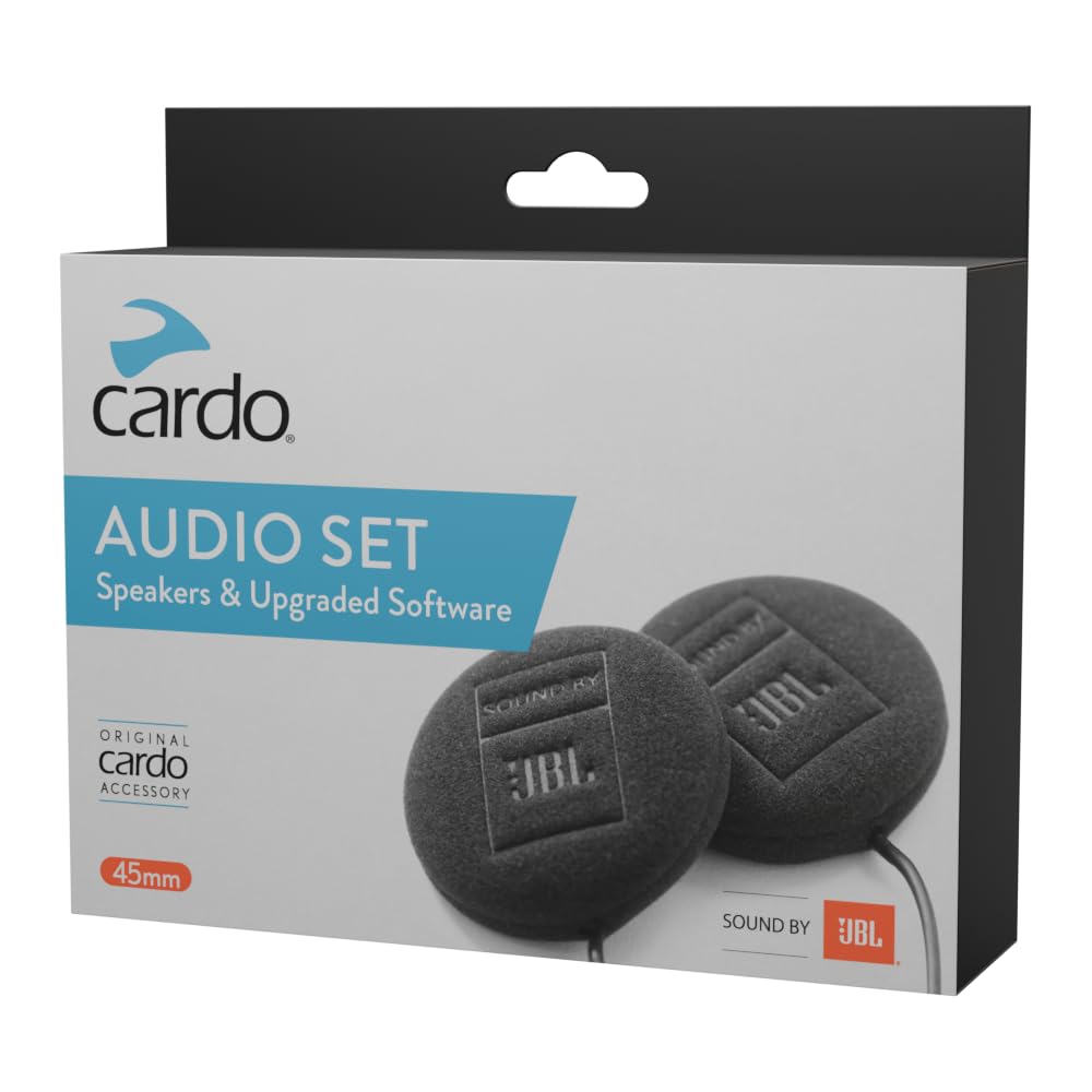 Sistema de Comunicación Bluetooth PACKTALK Bold Cardo Negro Talla Única