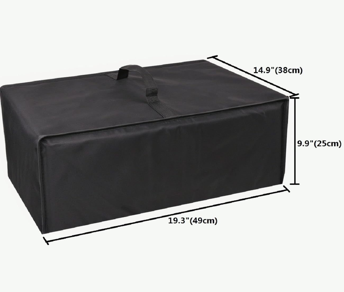 AF-WAN - Cubierta para tocadiscos para tocadiscos, impermeable, compatible con reproductor de grabación Bluetooth 6 en 1 y centro multimedia VTA-200B Series y VTA-600B, color negro