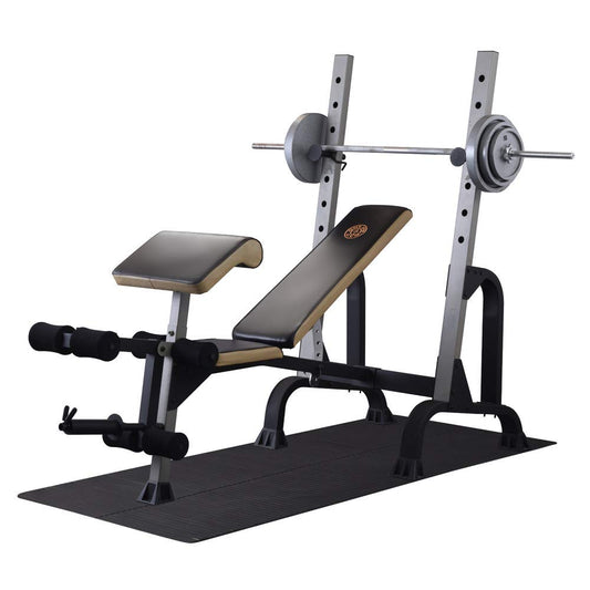 Tapete Protector de Piso Resiliente Resilia Negro Fácil de Limpiar para Gimnasio y Levantamiento de Pesas