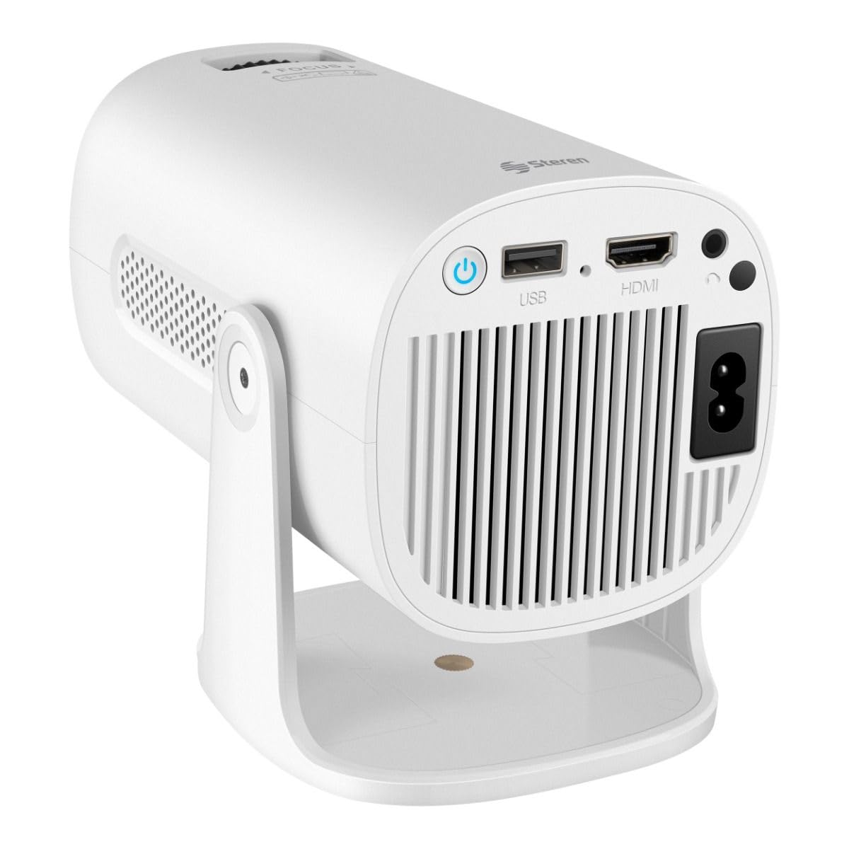 Proyector Mini HD STEREN Blanco 4 840 LM con Bluetooth