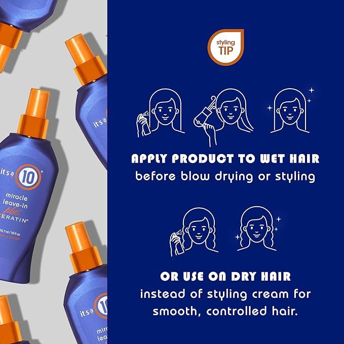 It's a 10 Miracle Leave-In Plus Keratin 10oz by It's a 10