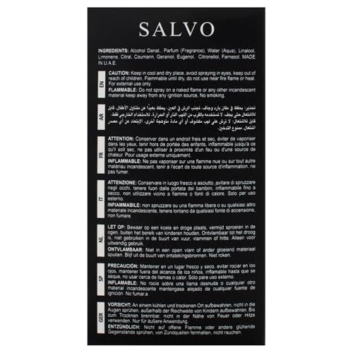 Perfume Maison Alhambra Salvo Intense 3.4 Oz para Hombre