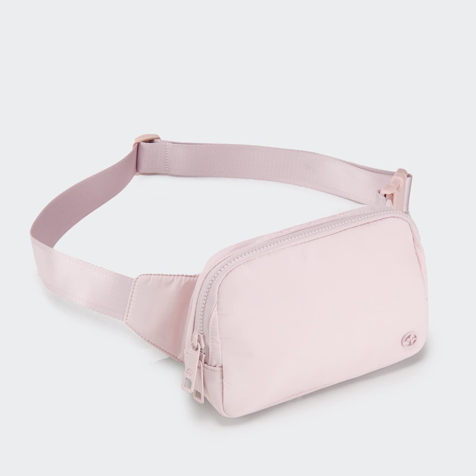 Riñonera Pander Rosado Impermeable de 2 l con Correa Ajustable para Mujeres y Hombres