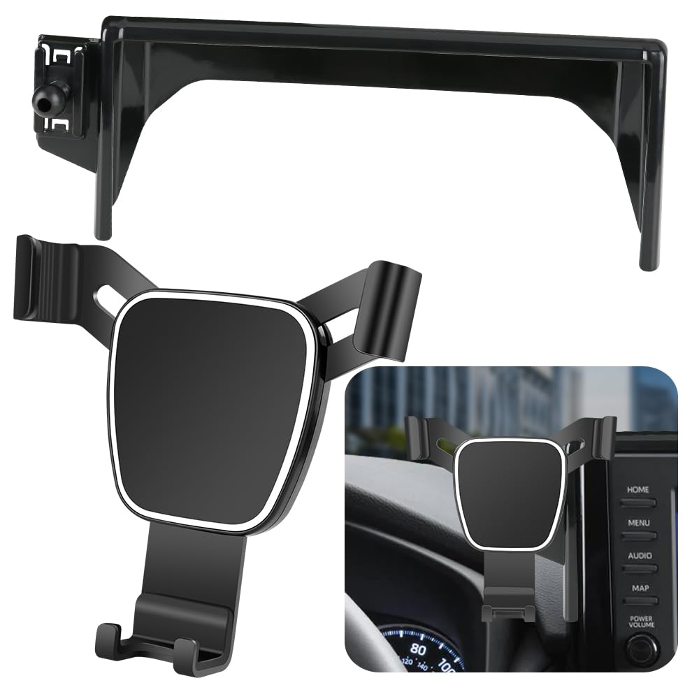 Soporte de Teléfono Musttrue para Coche Toyota RAV4 LX XLE 2019-2025 Hybrid LE SE Woodland Prime SE Interior