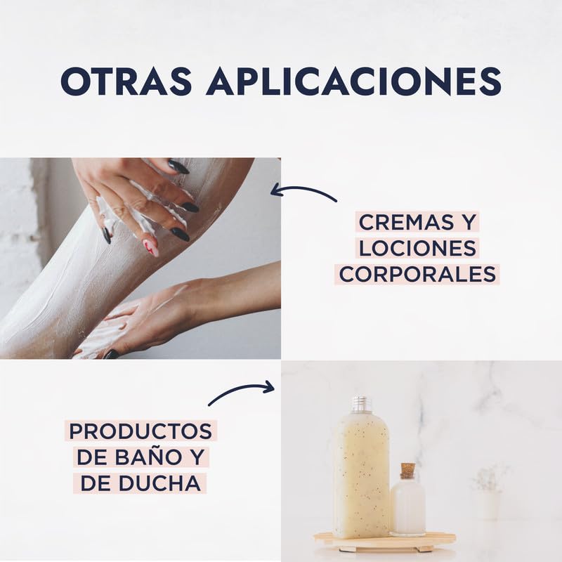 Hebbe - Alantoína Pura, Cicatrizante y Suavizante para Piel Irritada y Sensible, 100 g