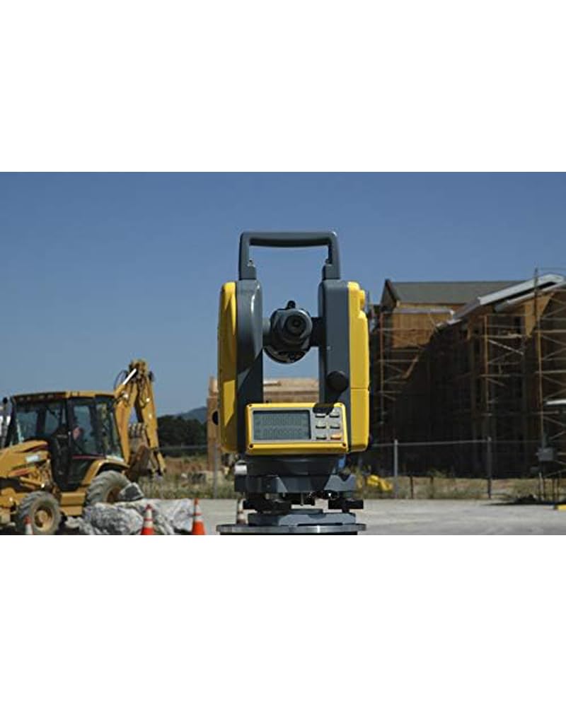 Teodolito Electrónico Spectra Precision DET-2 con Baterías Recargables y Alcalinas en Estuche de Transporte