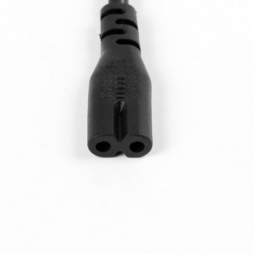 MaxLLTo Cable de alimentación de 2 clavijas para Nikon MH-25, MH-60, MH-61 (Negro, 6 pies, Hembra a hembra)