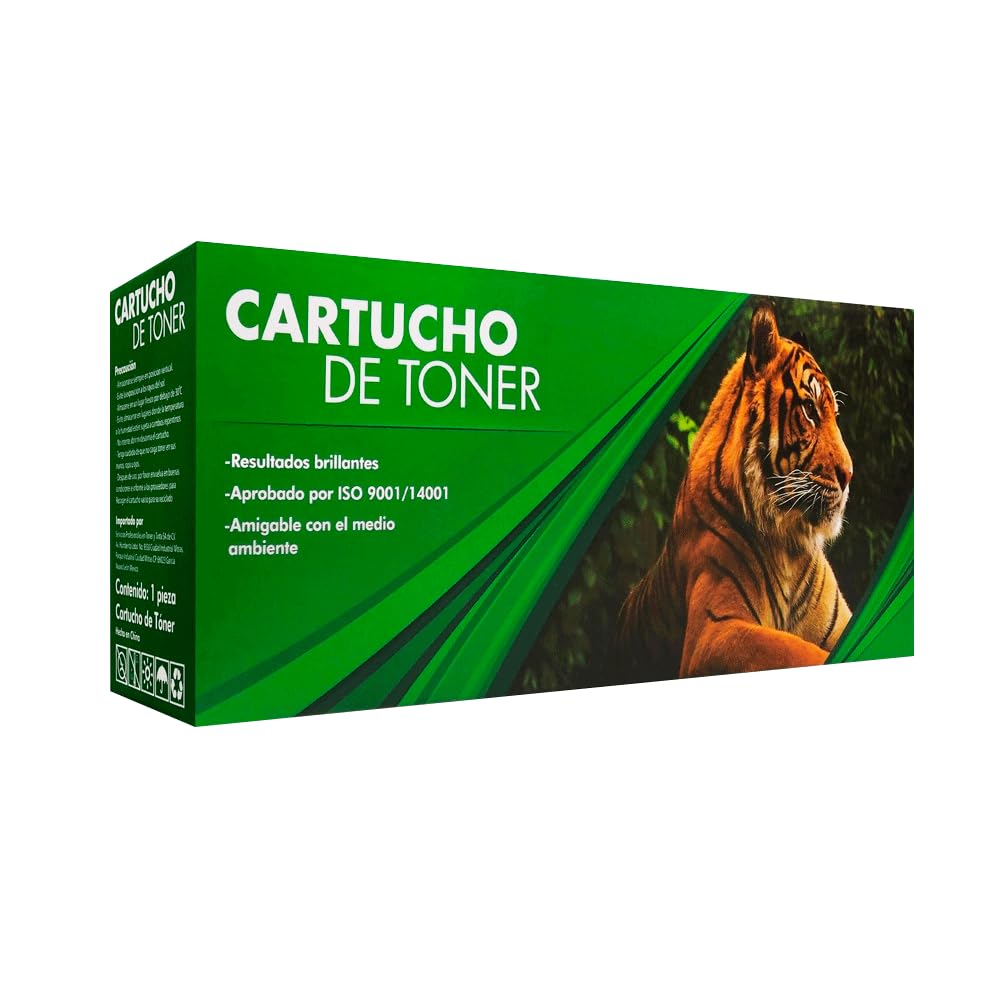 Toner Compatible El Tigre con Chip 105A para Impresoras Láser + Memoria USB Lucky Owl Metálica 2.0