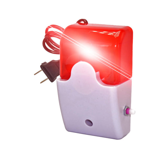 Alarma de Pérdida de Energía con Luz de Flash y Sonido de Sirena Ajustable 120 Db Con Batería Incluida