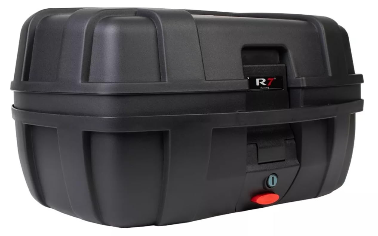 Caja Para Moto Trasero 50 Lts Con Respaldo R7 Racing
