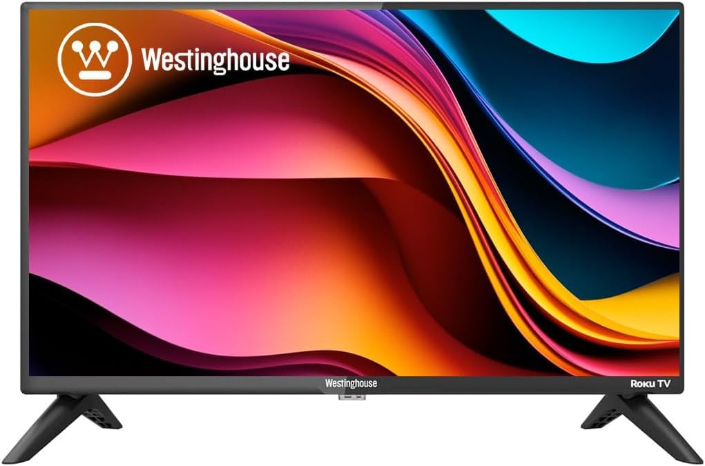 Westinghouse Smart TV Roku de 32" Pulgadas 720P HD LED, 3 HDMI, 1 USB, Wi-Fi, Direct LED - WR32HE2520