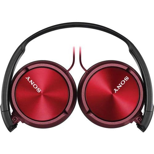 Audífonos de Diadema Sony Rojo Plegables con Micrófono