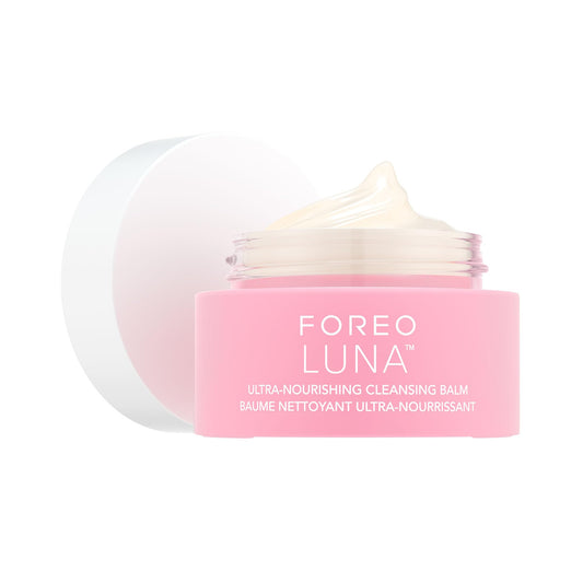 FOREO LUNA Bálsamo desmaquillante ultranutritivo - Desmaquillante facial suave - Gel limpiador facial - Desmaquillante ojos - Vegano y cruelty-free - Sin fragancia y eco - 75 ml