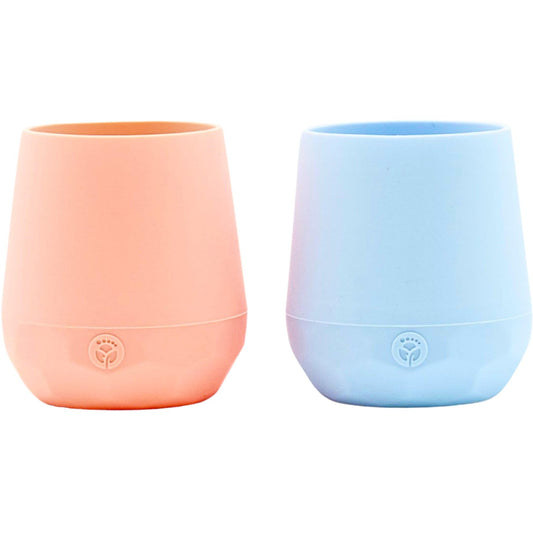 Vasos de Silicona WeeSprout Suave con Agarre Antideslizante y Base con Peso para Bebés de 6 Meses en Adelante