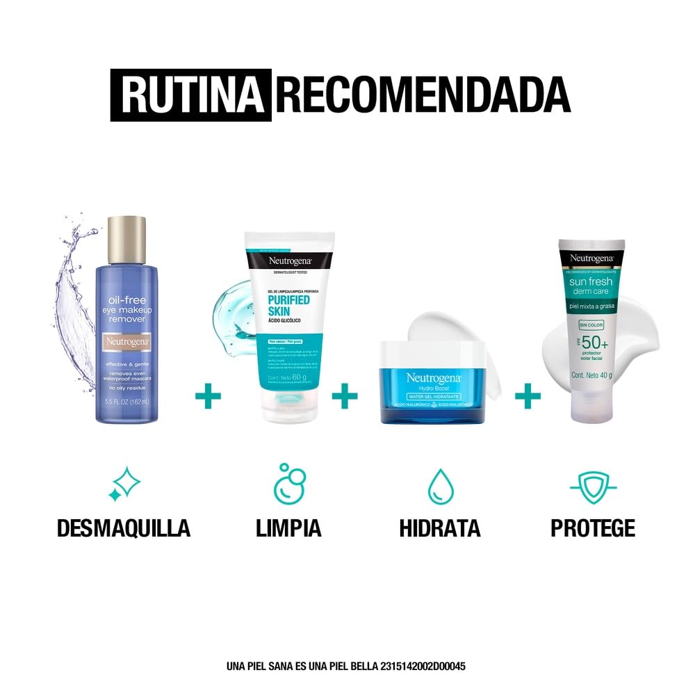 Desmaquillante Bifasico Neutrogena Oil Free 162 ml