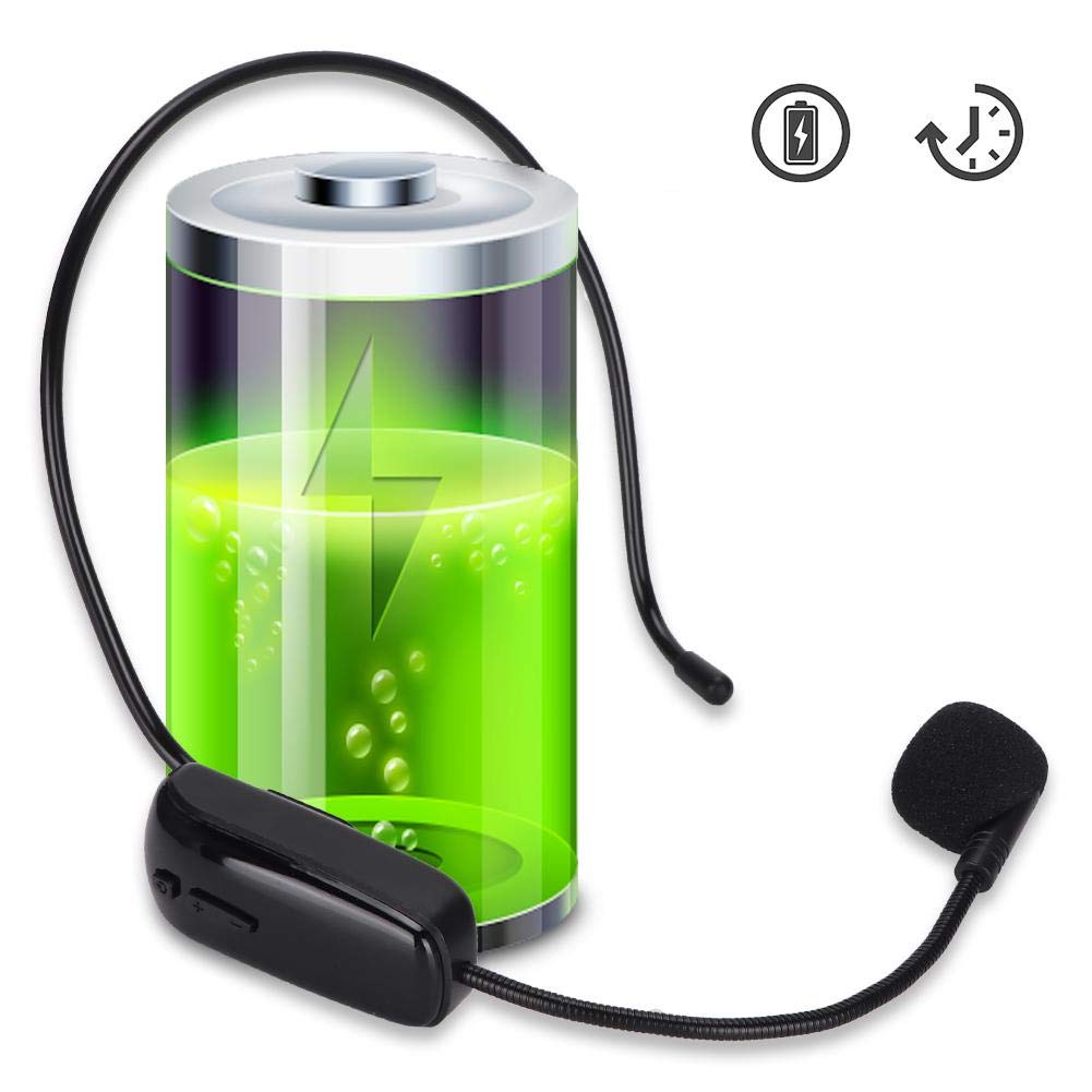 Auriculares Inalámbricos Bluetooth Pomya con Micrófono UHF para Enseñanza y Reuniones