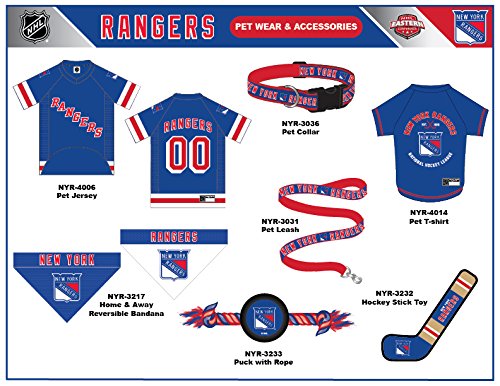 Playera NHL New York Rangers Campeones 2018 para Perros y Gatos