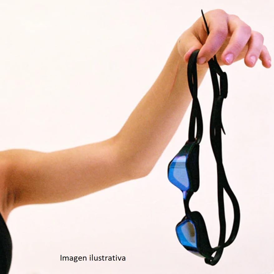 Goggles Natacion I Modelo Terminator I Protección UV I Para Adulto I Previene la entrada de agua I Color Blanco I Escualo I 1 pieza