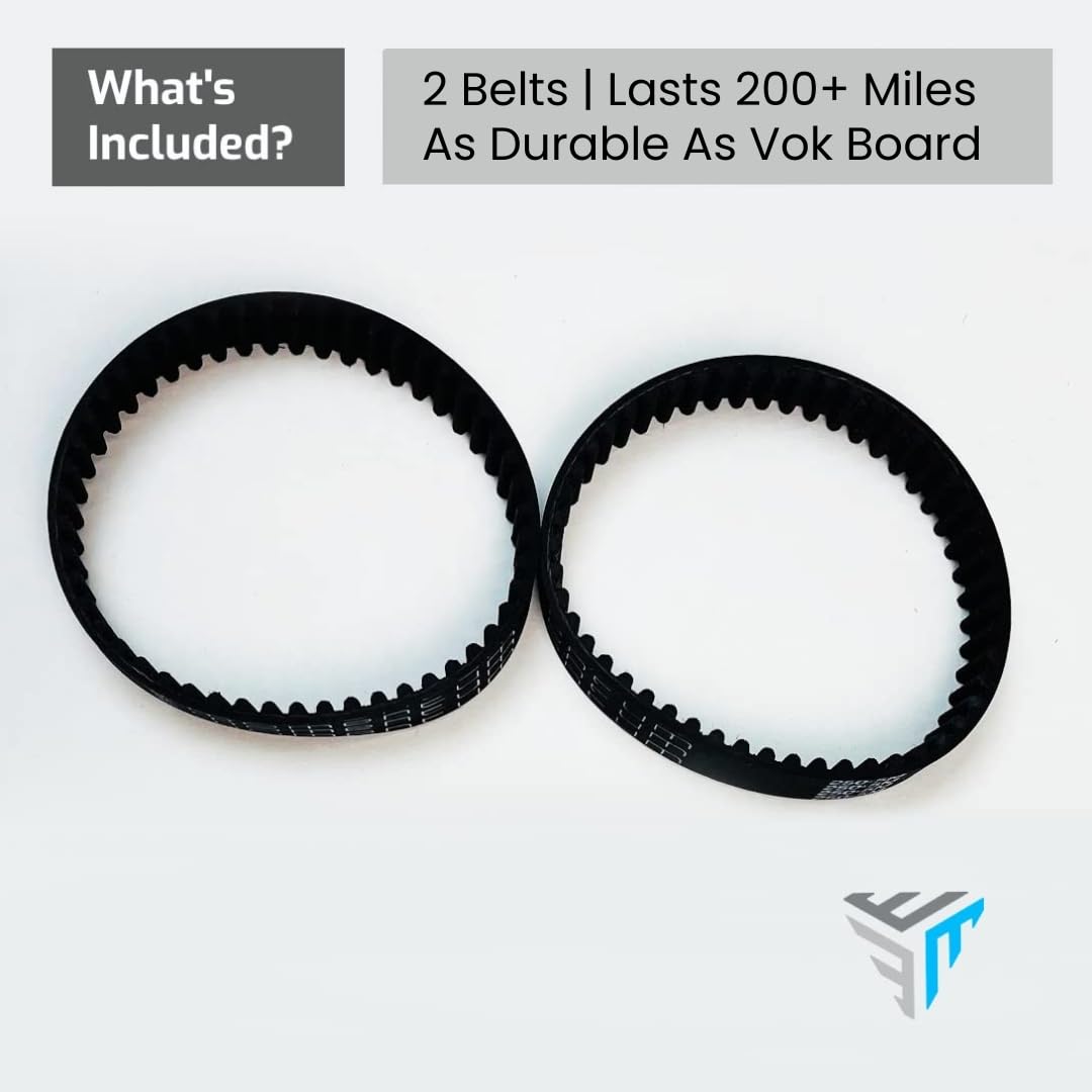 Cinturones Eléctricos Vokboard Negro para Monopatín