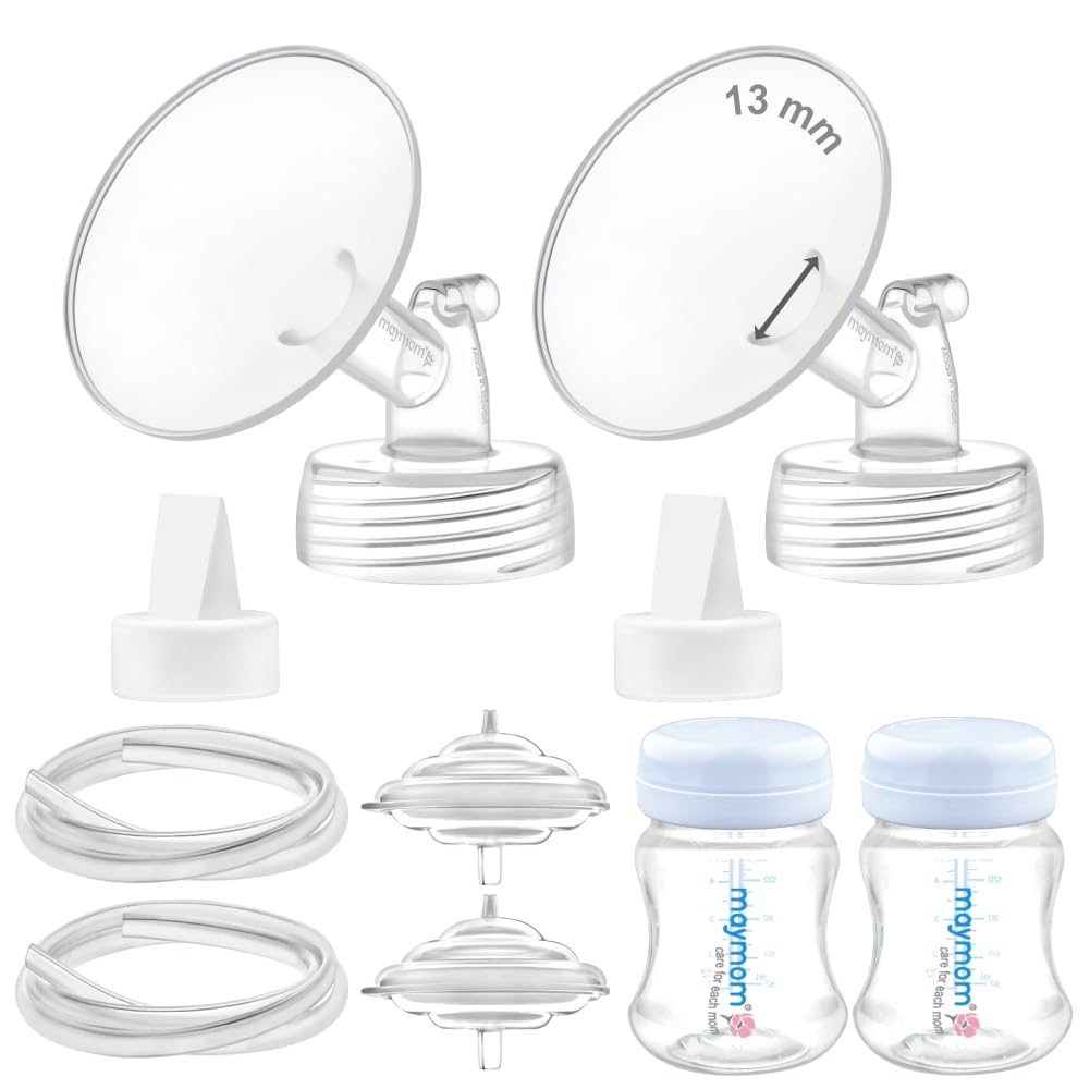 Maymom Piezas de extractor de leche compatibles con Spectra S1 y S2, set de accesorios