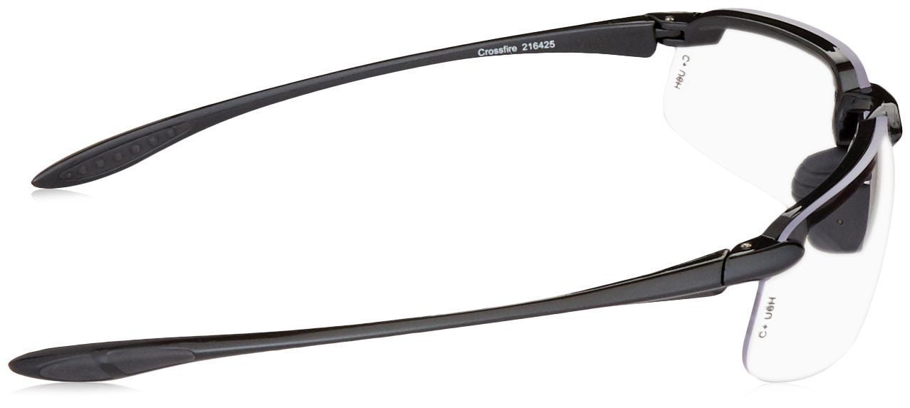 Anteojos de Seguridad Crossfire Negros Ajustables para Hombre