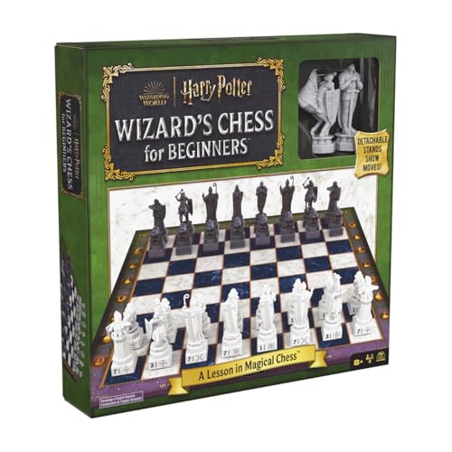 Juego de Ajedrez Wizarding World of Harry Potter para Principiantes para Fans a partir de 8 Años