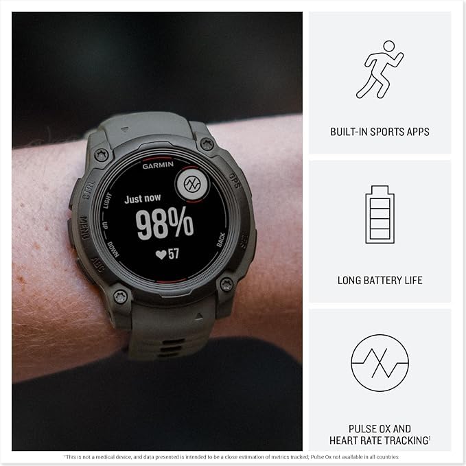 Reloj Garmin Instinct E 40 mm Negro