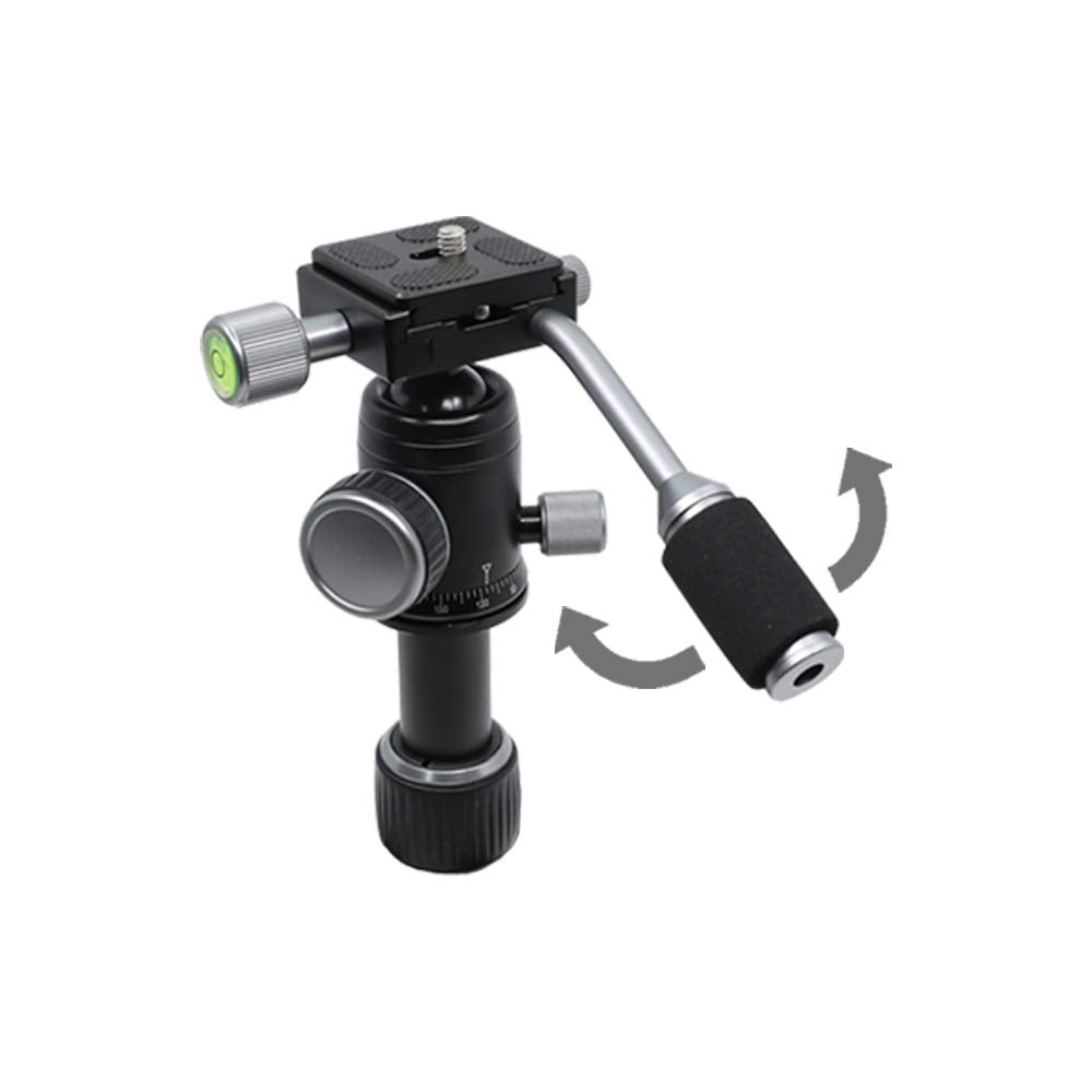 foldio foldable studio Trípode de 50 V (Barra de Cacerola, Soporte para Smartphone Incluido) | Trípode portátil de aleación de Aluminio Ligero y Resistente de 20 Pulgadas | ORANGEMONKIE