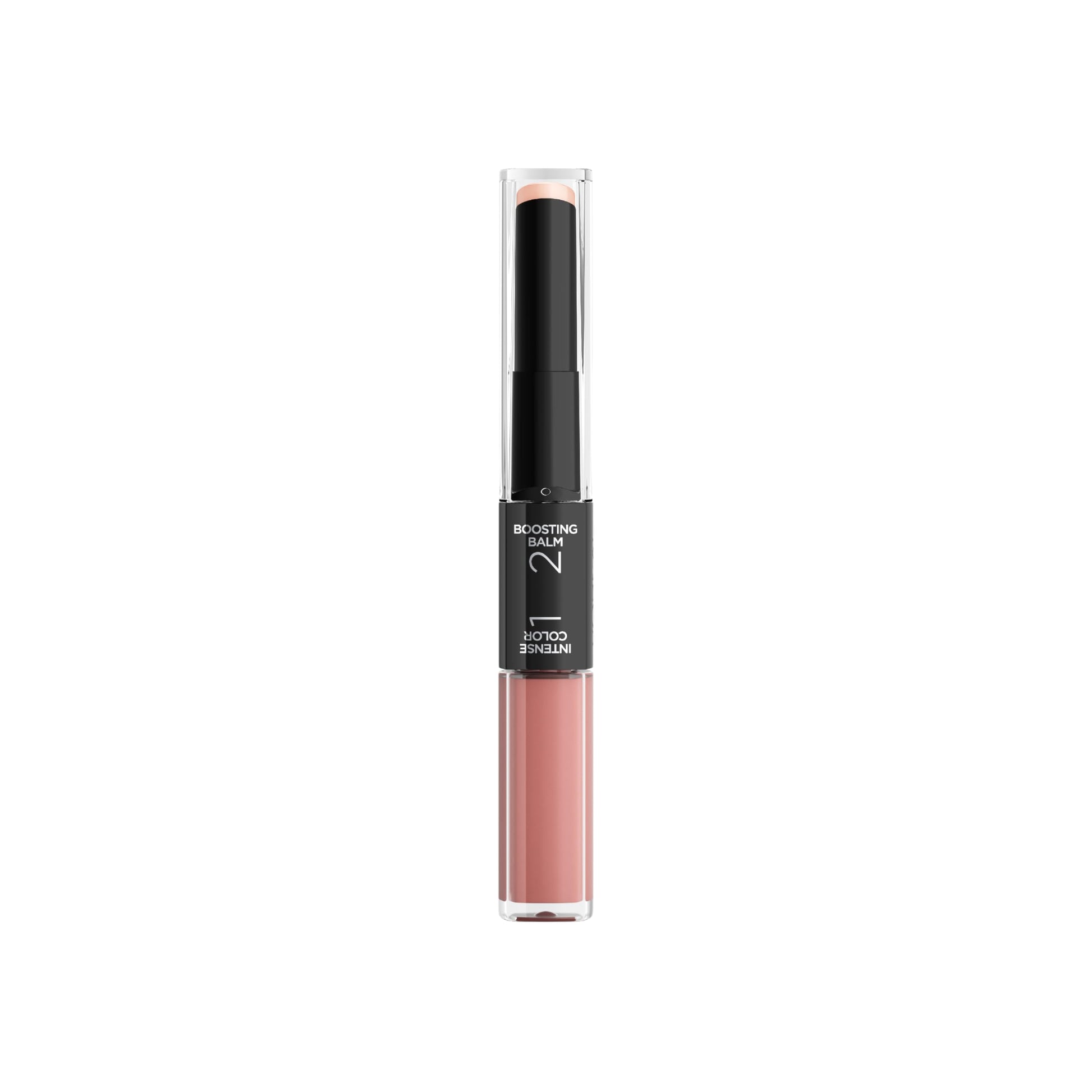 L'Oréal Paris, Infallible 24hr Lipstick, labial de larga duración de dos pasos: líquido y balsamo, Tono 803 Eternally Exposed