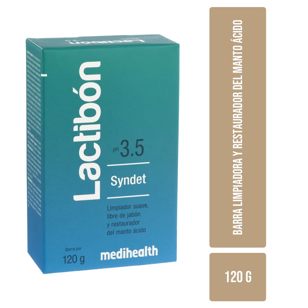 Lactibón Barra Dermolimpiador facial | PIEL ATÓPICA | Avena Coloidal | caja con 120g