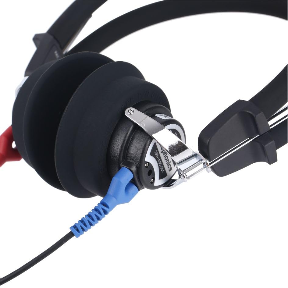 Auriculares Pryqutia Azul con Transductores de Aire para DD45 y TDH39