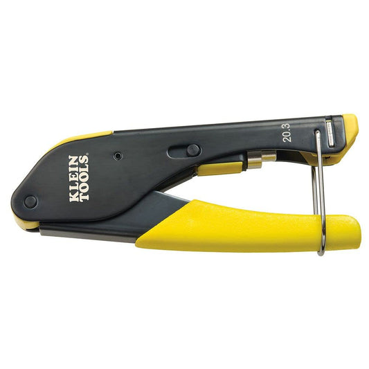 Klein Tools VDV212-008-SEN Compression Crimper - Compact, F-Connector