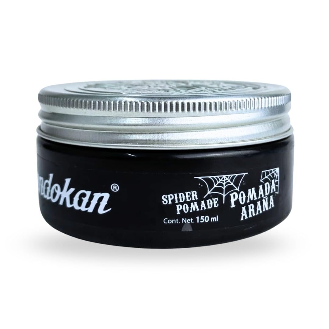 Zandokan Pomada para Peinar, 150 ml, Original, Spider, Matte y Superhold, Variedad de Acabados (150 ml, Araña/Spider)