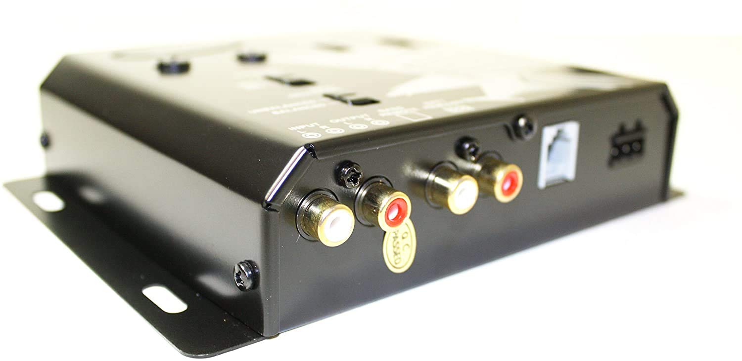 Máquina de Control de Graves Soundxtreme ST-AP5 Negro con Maximizador y Procesador de Restauración para Salpicadero