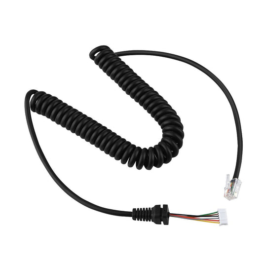 Bewinner Cable de micrófono de Repuesto para MH-48A6J, FT-7800, FT-8800, FT-8900, FT-7100M, FT-2800M, FT-8900R, Cable de Micrófono de Mano MH-48
