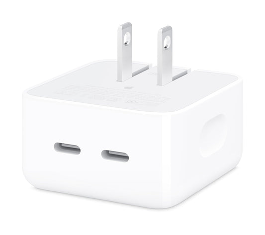 Adaptador de Corriente Compacto Apple 35W Dual USB-C