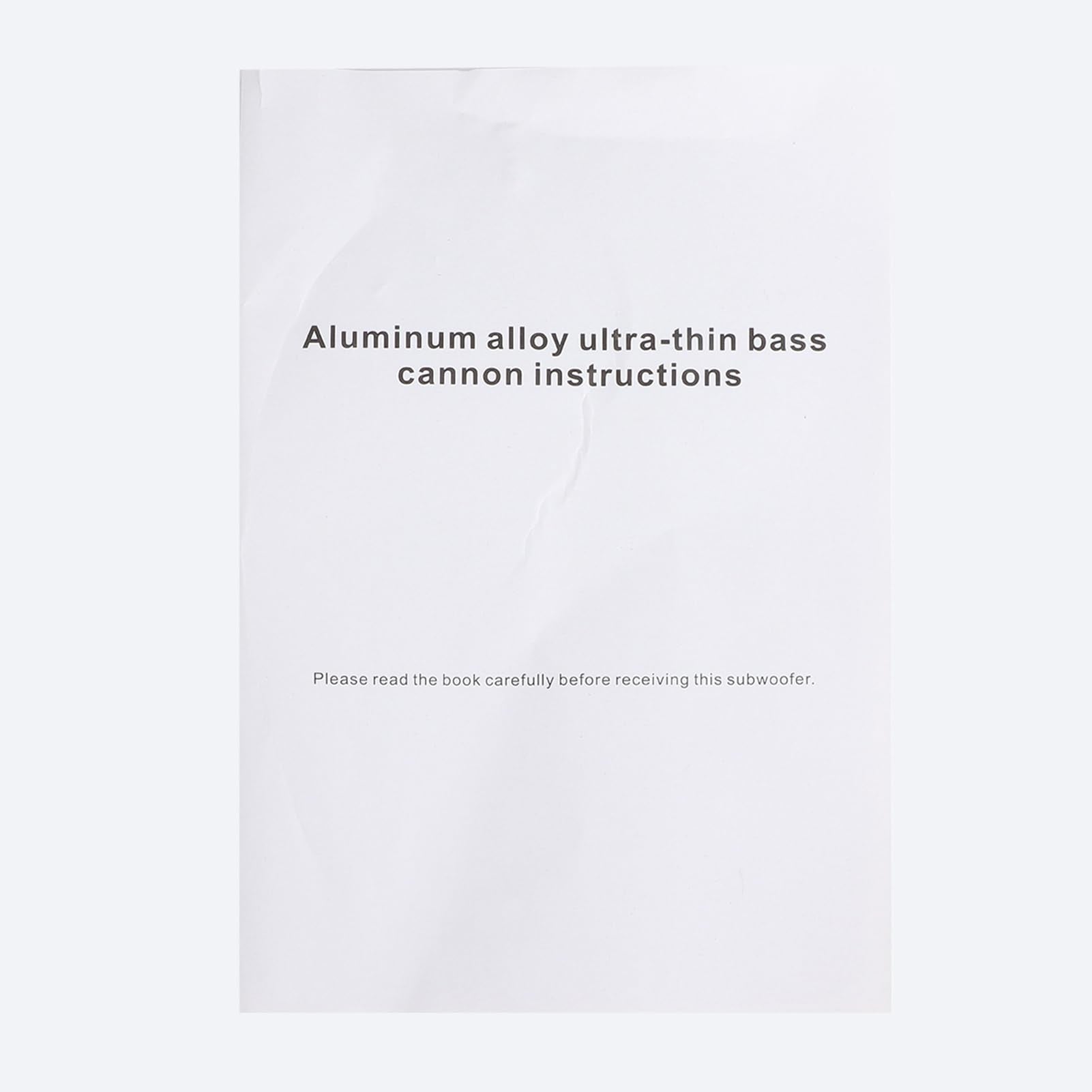 Subwoofer Compacto para Debajo del Asiento de 800 W, 10 Pulgadas, Subwoofer Delgado de 13,6 X 10,2 X 2,7 Pulgadas para Camión, Subwoofer para Automóvil, Amplificador Delgado,